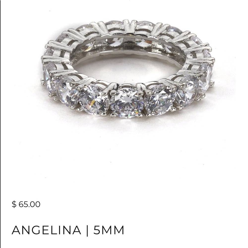 Amy Shehab “Angelina” 5MM Eternity Ring